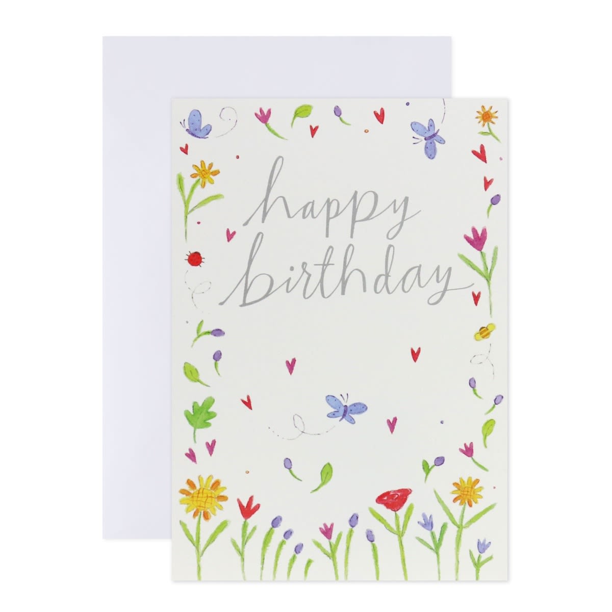 Creative Publishing from Hallmark Birthday Card - Soft Florals