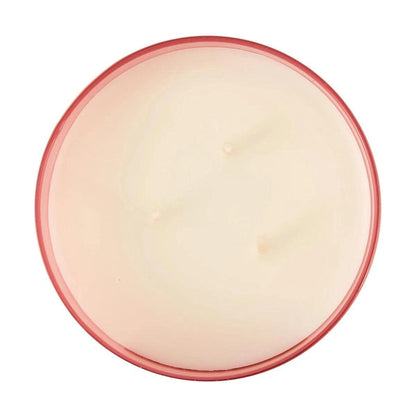 Rose Inspired Glass Candle