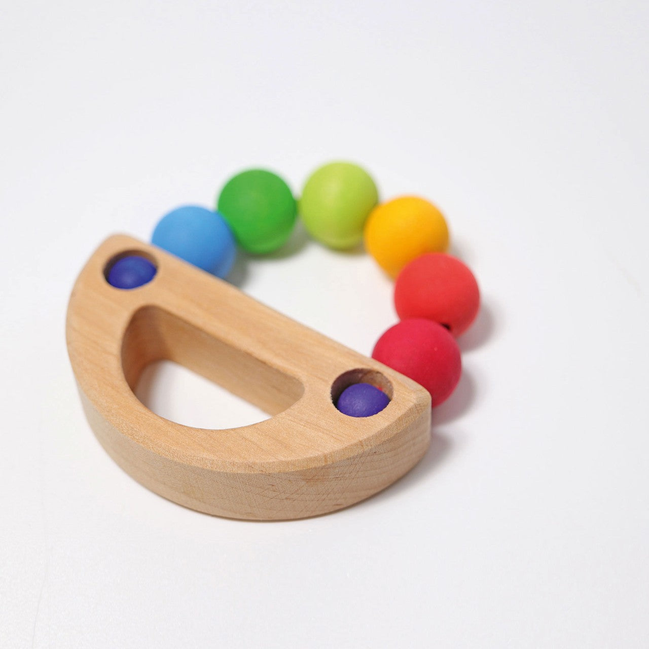 Grimm's Grasping Toy Rainbow Boat Baby Toys Baby Gifts Idea 0m+