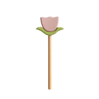 Wooden Flower Wand 3 Designs by Avdar Toys Wooden Toys Pretend & Imaginative Play 3yrs+