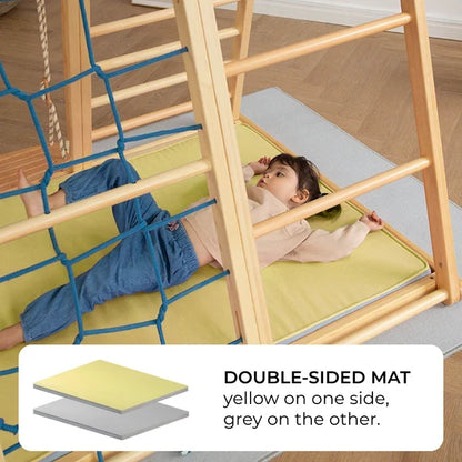 Foam Mat Yellow Climbing Gym Accessories by Avdar Toys 115x95x4.5cm Kids Furniture 12m+ (Bulky Item)