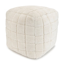 Lofty Check Ottoman