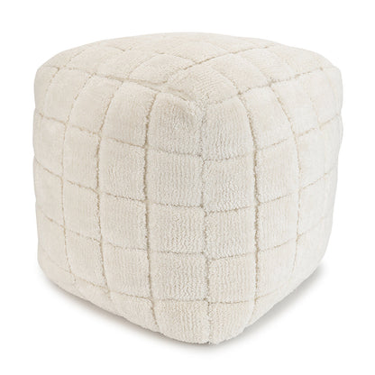 Lofty Check Ottoman
