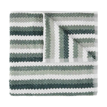 Multi Stripe Cotton Bath Towel - Teal