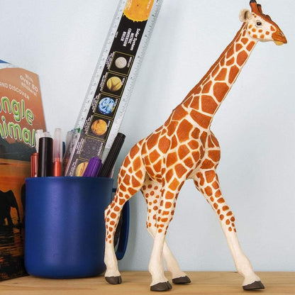 Reticulated Giraffe Figurine by Safari Ltd Extra Large Safari Collection Animal Figurines 3yrs+