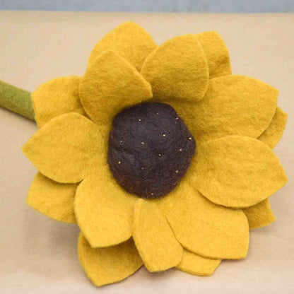 Tara Treasures Felt Sunflower Pretend & Imaginative Play Toys 3yrs+