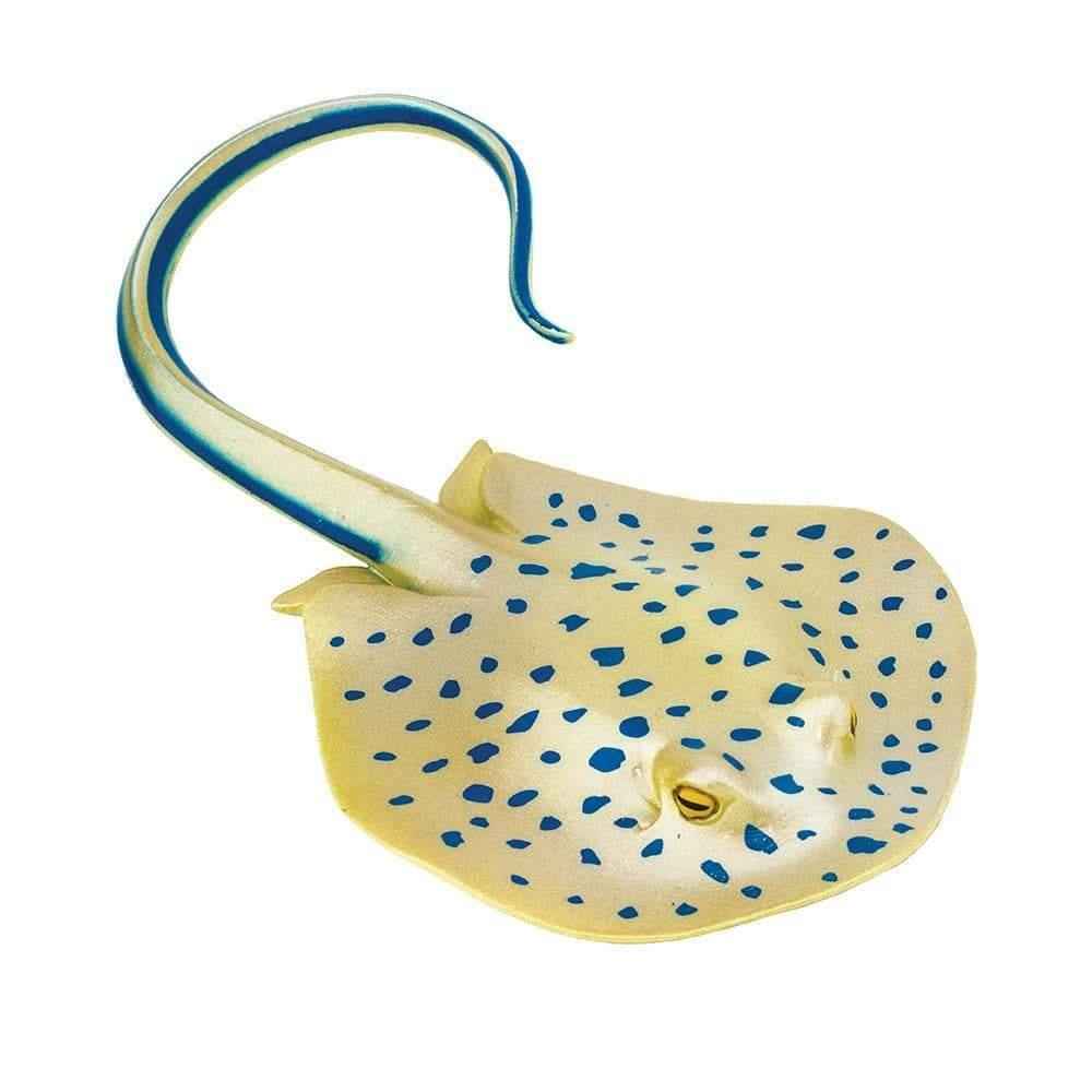 Blue Spotted Ray Figurine by Safari Ltd Sea Life Collection Animal Figurines 3yrs+