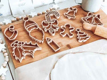 Kinfolk Pantry Christmas Holly Eco Cutter Playdough Sand Toys Art and craft for kids Christmas Range 3yrs+