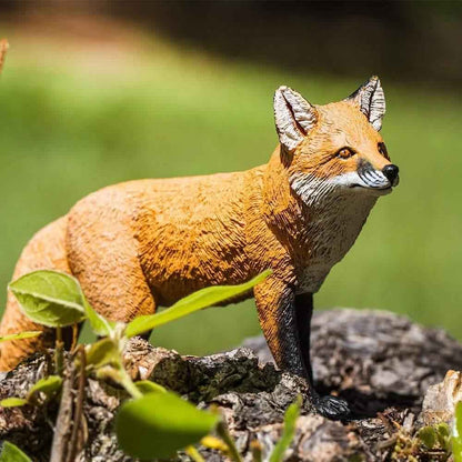 Red Fox Figurine by Safari Ltd Extra Large Woodland Collection Animal Figurines 3yrs+