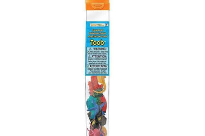 Tube of 11 Coral Reef Animal Figurines Montessori Language Learning Figurines by Safari Ltd Toob Range Ocean Toys 3yrs+