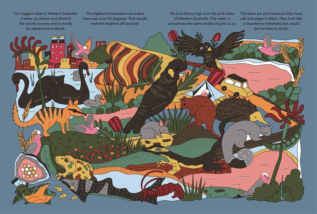 Hello, Australia! (Hardcover) by Megan Mckean Australian Animals
