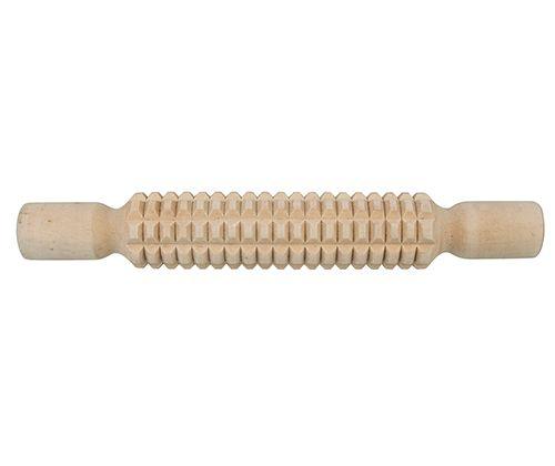 Medium Wooden Pattern Rolling Pins set of 4 Playdough Sand Toys Art and Crafts for Kids 3yrs+