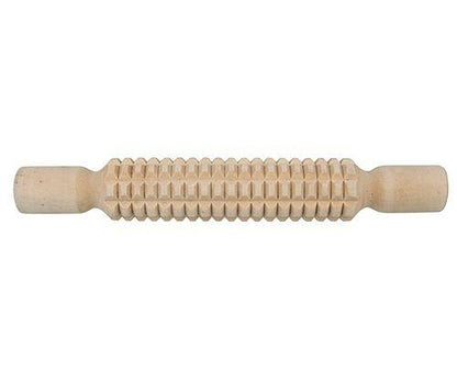 Medium Wooden Pattern Rolling Pins set of 4 Playdough Sand Toys Art and Crafts for Kids 3yrs+