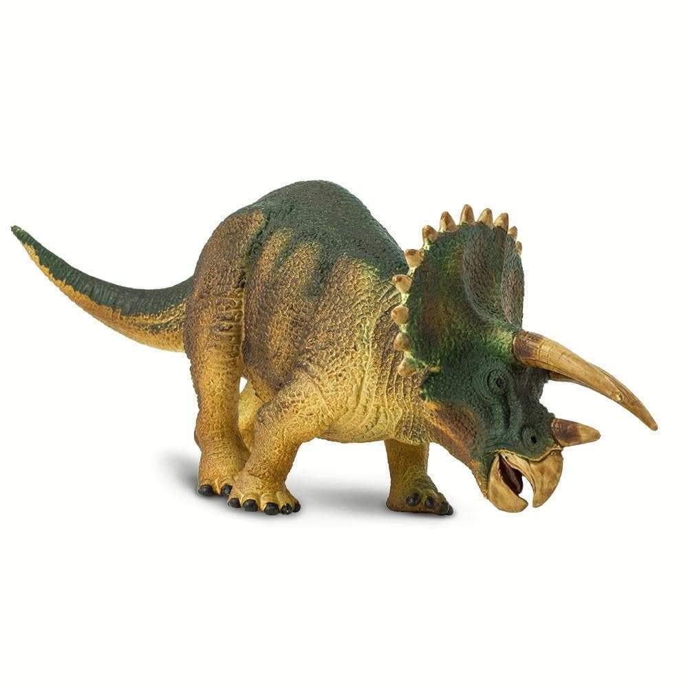 Triceratops Figurine by Safari Ltd Large Dinosaur & Prehistoric World Collection Animal Figurines 3yrs+