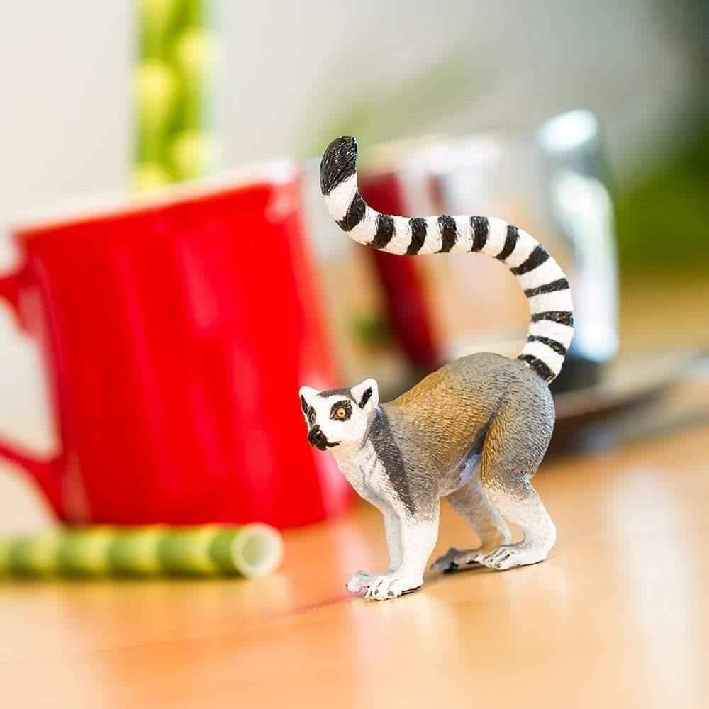 Ring-tailed Lemur Figurine by Safari Ltd Safari Collection Animal Figurines 3yrs+