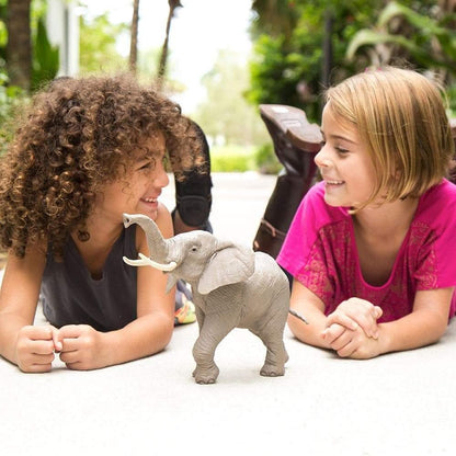 African Elephant Figurine by Safari Ltd Extra Large Safari Collection Animal Figurines 3yrs+