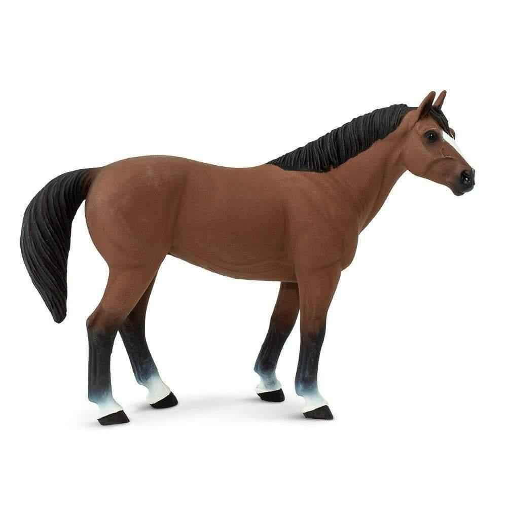 Quarter Horse Gelding Figurine by Safari Ltd Farm Collection Animal Figurines 3yrs+