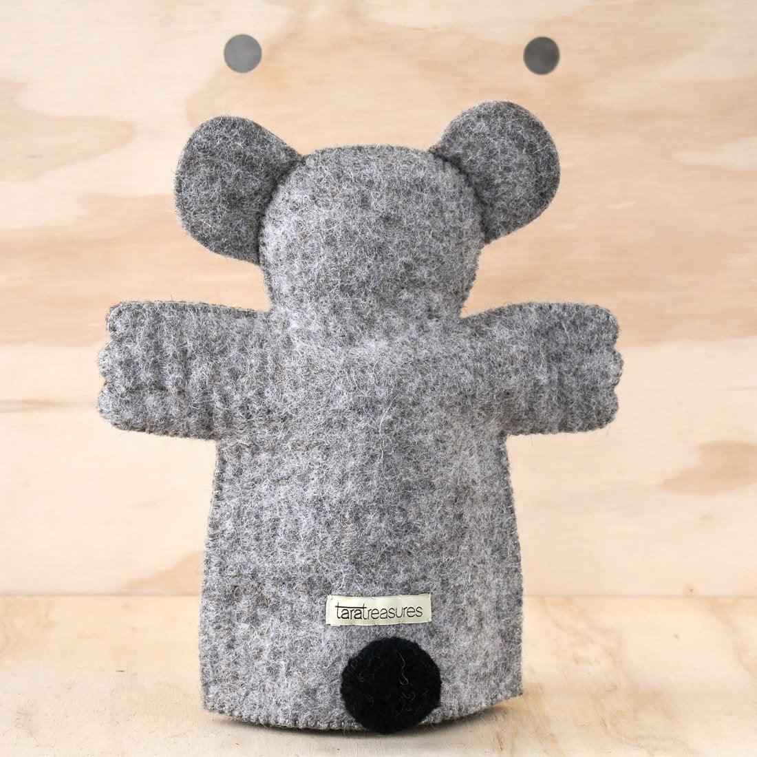 Tara Treasures Felt Koala Hand Puppet Australian Animals Pretend & Imaginative Play Toys 3yrs+
