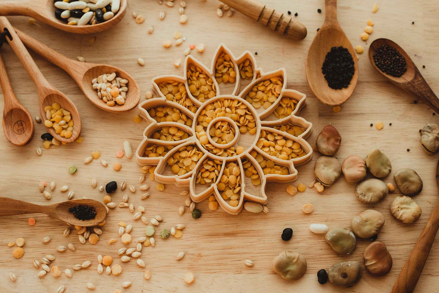 Kinfolk Pantry Sunflower Eco Cutter Playdough Toys Art and craft for kids 3yrs+