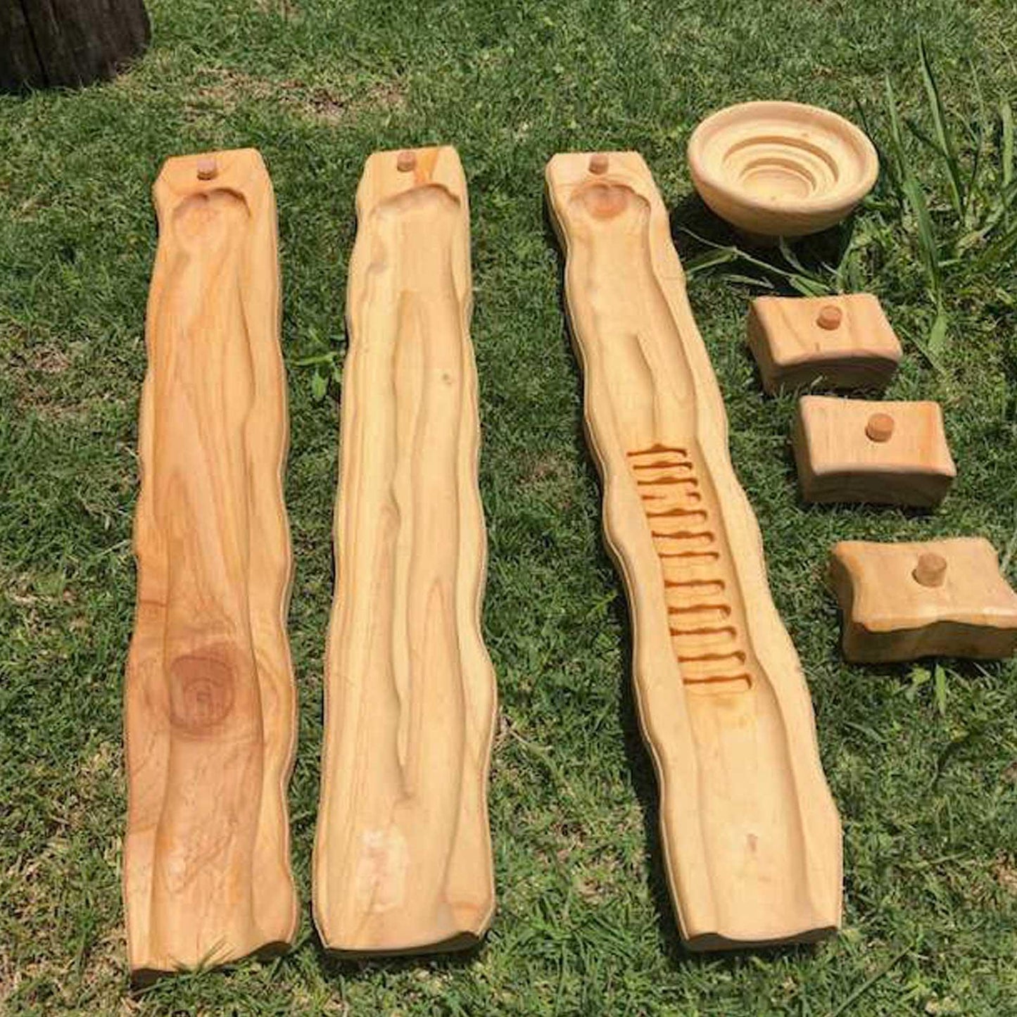 Explore Nook Wooden Water Ways Family Building Set Sensory Toys Best Seller Wooden Toys 3yrs+ (Bulky Shipping)