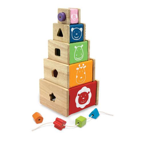 I'm Toy Montessori Activity Stackable Frames Practical Life Materials Motor Skills Developmental Toys for Toddlers Best Seller 18m+