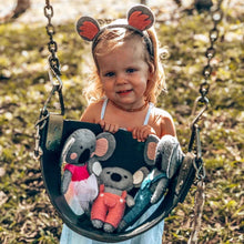 Pashom Felt Sweet Koala Dolls Blue Overall Pretend & Imaginative Play Toys Clearance 3yrs+