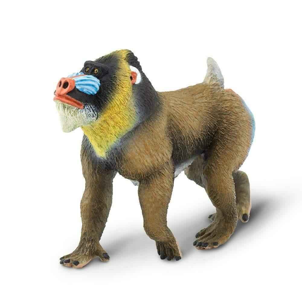 Mandrill Figurine by Safari Ltd Wildlife Collection Animal Figurines 3yrs+