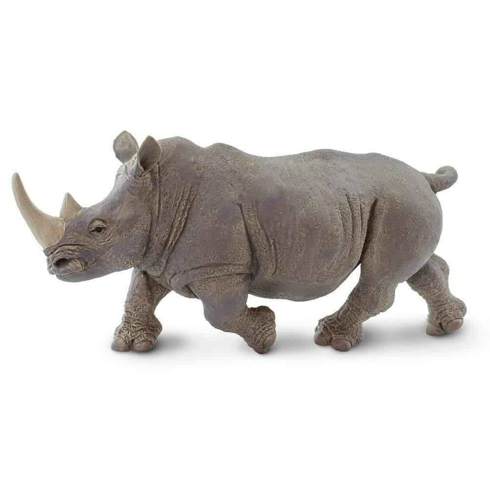 White Rhino Extra Large Figurine by Safari Ltd Safari Collection Animal Figurines 3yrs+
