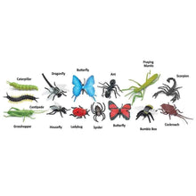 Tube of 14 Insects Animal Figurines Montessori Language Figurines Learning Figurines by Safari Ltd Toob Range 3yrs+