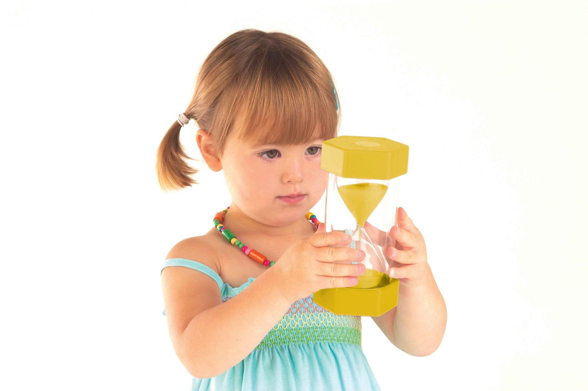 Large Tooth Brushing Sand Timer 3 Minutes by Tickit Montessori Practical Life Materials Early Math STEM Developmental Toys for Toddlers 3yrs+