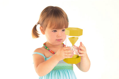 Large Tooth Brushing Sand Timer 3 Minutes by Tickit Montessori Practical Life Materials Early Math STEM Developmental Toys for Toddlers 3yrs+