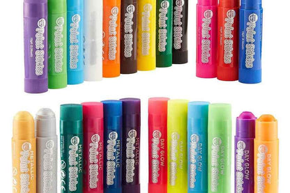 Little Brian Paint Sticks Assorted 24 Pack Art and craft for kids 3yrs+