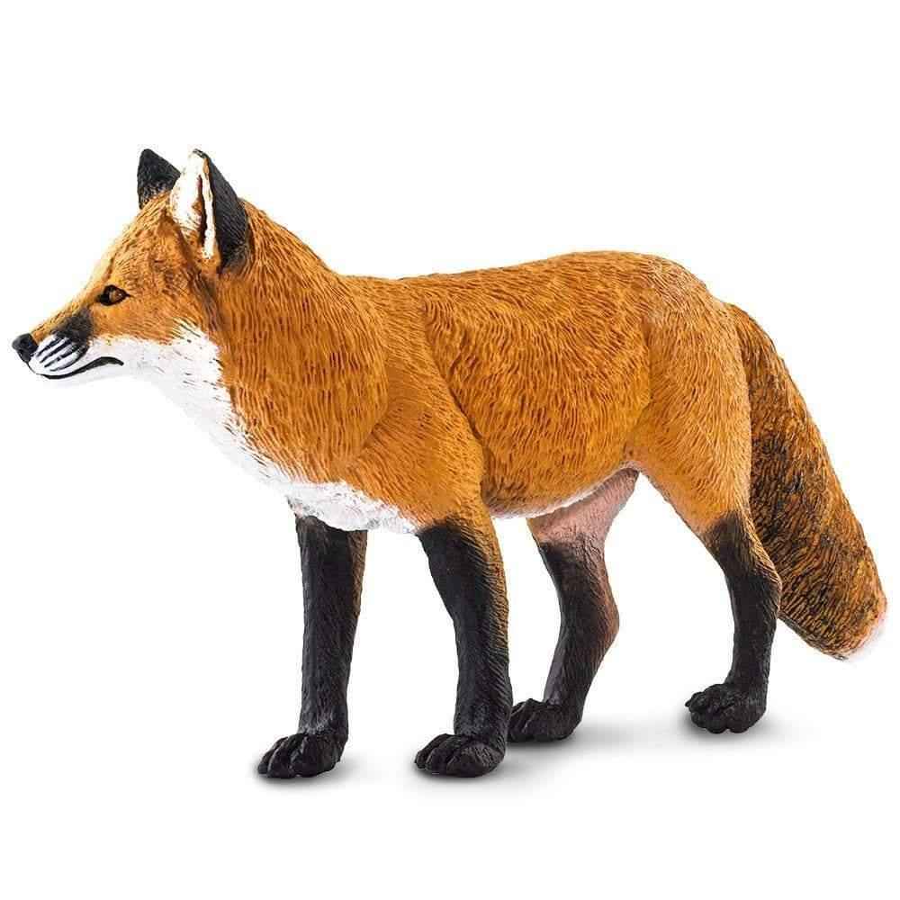Red Fox Figurine by Safari Ltd Extra Large Woodland Collection Animal Figurines 3yrs+