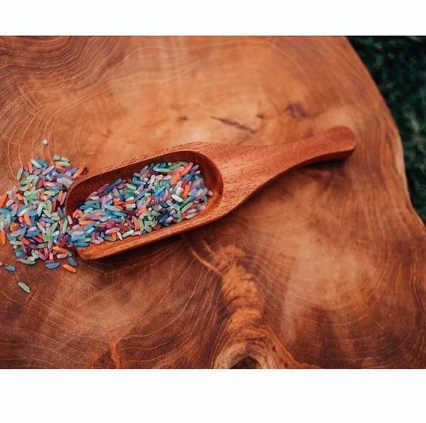 Qtoys Large Wooden Scoop Montessori Practical Life Materials Developmental Toys for Toddlers