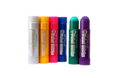 Little Brian Paint Sticks Metallic 6 Pack Art and craft for kids 3yrs+