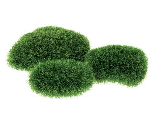 Textured Poly Stones 5’s Grassy Pretend Play