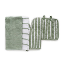 5 Piece Green Kitchen Set