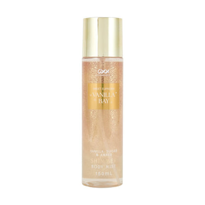 OXX Fragrance Sweet Euphoria Vanilla Bay Shimmer Body Mist 150ml - Vanilla, Sugar and Amber