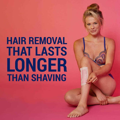 40 Pack Nair Large Wax Strips Sensitive Formula