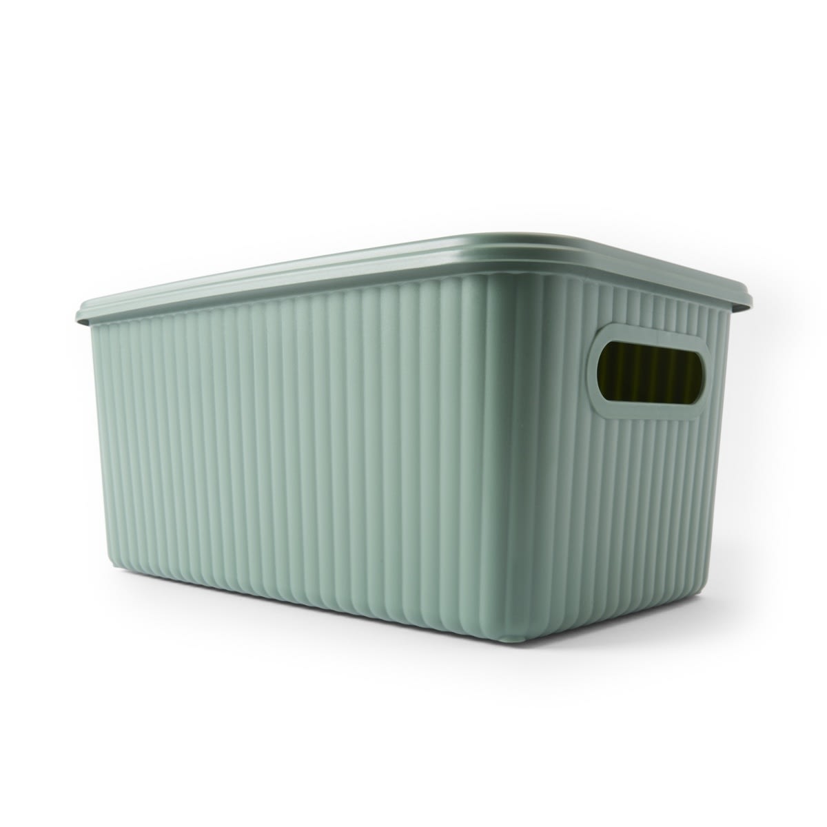 5L Ribbed Container - Green