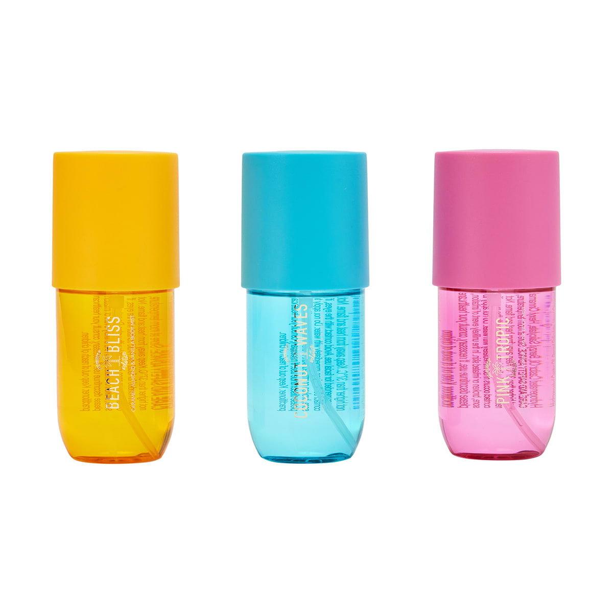 OXX Fragrance 3 Pack Summer Solstice Body Mist Collection