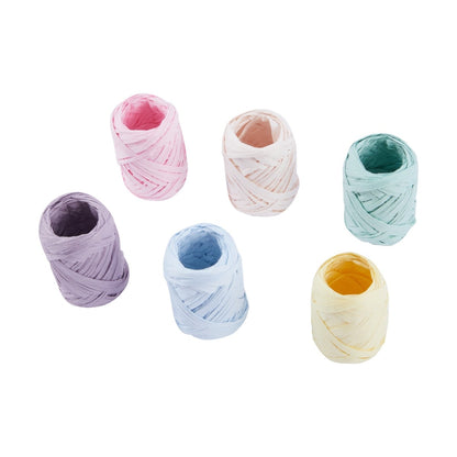 6 Piece Paper Ribbons - Pastel