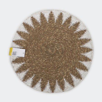 Natural Sunburst Round Placemat