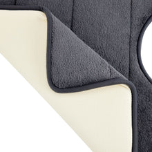 Memory Foam Contour Bath Mat - Charcoal