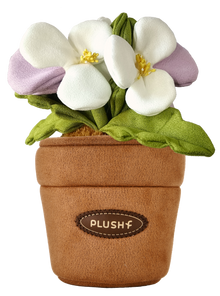 PlushWoods Viola Cornuta Plant Plush With Pot 18cm