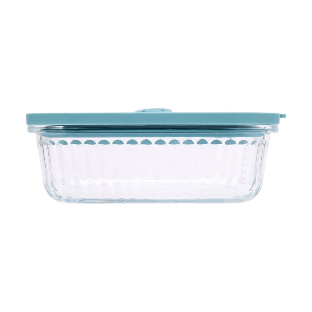 600ml Ribbed Glass Container