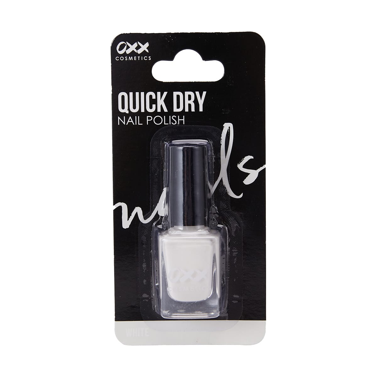 OXX Cosmetics Quick Dry Nail Polish - White