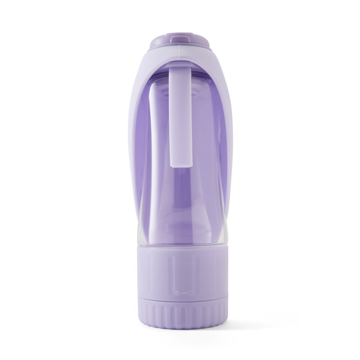 Pet Travel Bottle with Treat Holder - Lilac