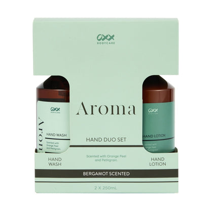 OXX Bodycare Aroma Hand Duo Set - Bergamot Scented