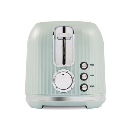 2 Slice Retro Toaster - Green